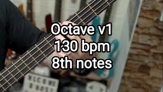 Octave v1 130 bpm 8th notes