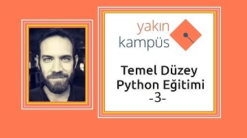 Temel Düzey Python Eğitimi #3 | Seminerler
