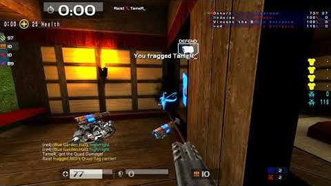 Quake Live: Japanese Castles Overtime Flag return