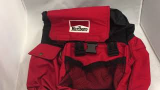 Marlboro Promo Backpack. Vintage  Gear from the 90s.