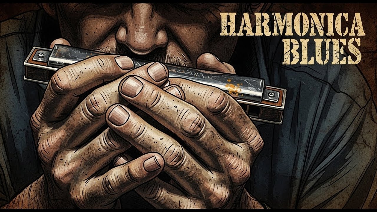 Harmonica Blues Instrumental – Dust and Moonlight