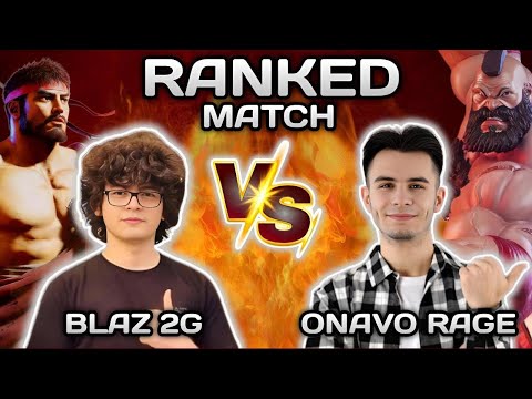 SF6 ▰ Blaz Ryu ( Ryu ) VS Onavo Rage ( Zangief, Akuma, Juri) Most Recent Match  ▰ High Level