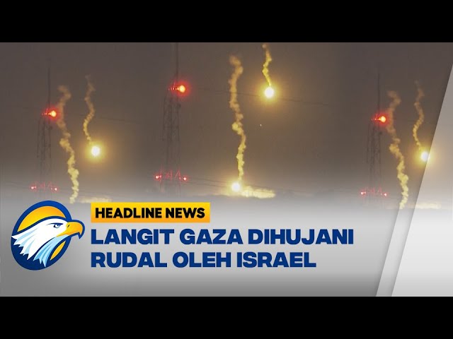 Langit Gaza Kembali Dihujani Rudal Israel class=