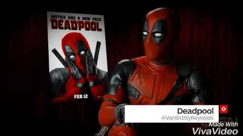 #Deadpool  - Awkward Interview 💀💩