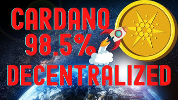 Cardano (ADA) Major Selling Point! Cardano the Most Decentralized Cryptocurrency in the World?