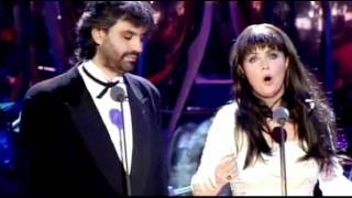 Video thumbnail of "Andrea Bocelli y Sarah Brightman "Time to say goodbye" - Tiempo de decir adios.flv"