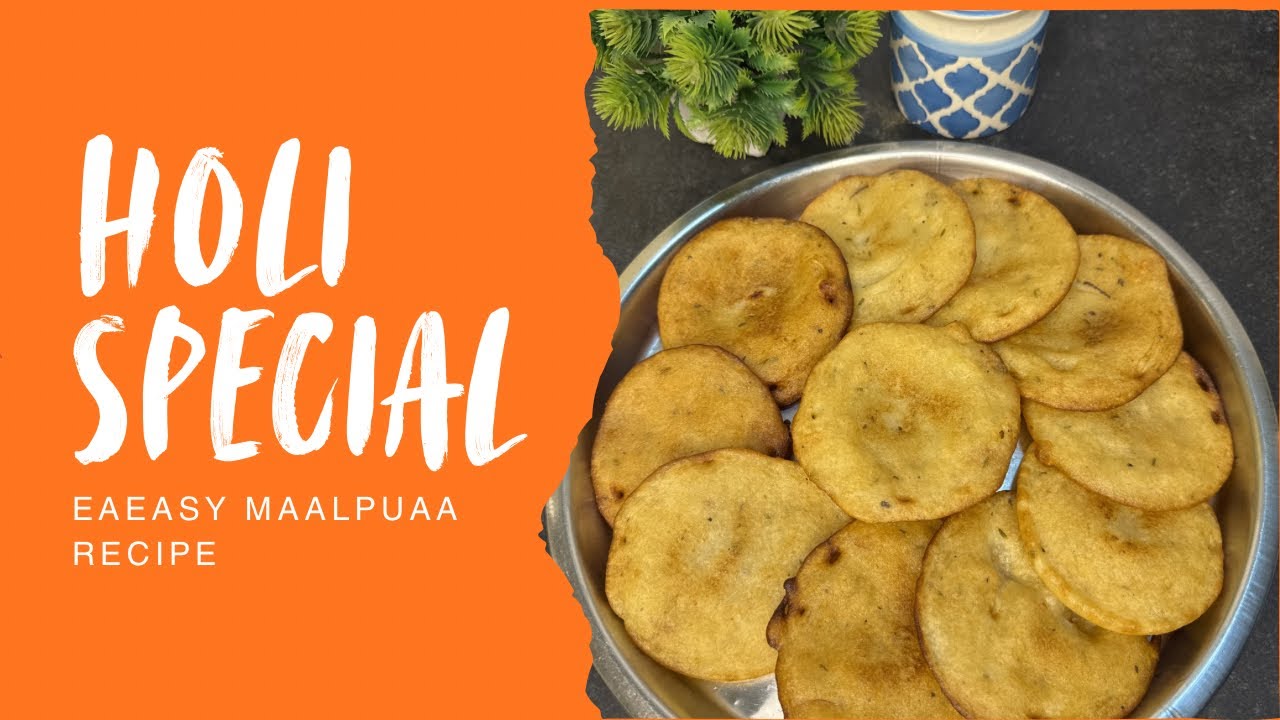 होली स्पेशल ￼मैदा का टेस्टी मालपुआ / Maida Testy Maalpua Recipe / Maalpuaa recipe 