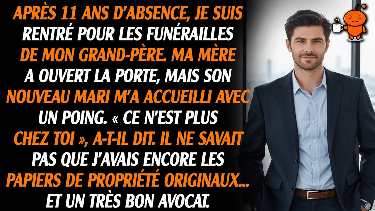 Après 11 ans d'absence, j'ai pris l'avion pour rentrer chez moi pour les funérailles de mon...