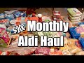 December 2019 Aldi Haul | ONCE a MONTH grocery shopping