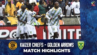 DStv Premiership | Kaizer Chiefs v Golden Arrows | Highlights