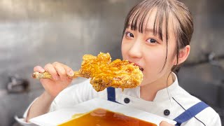 中華女子が作るバリ美味しい骨付き酢豚。SAWAMURA'S KITCHEN　Sweet and sour pork with bone-in pork loin.