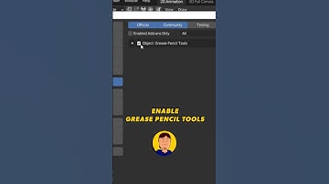 Default Texture Brushes in Blender Grease Pencil