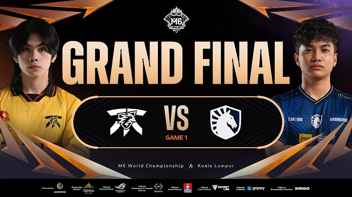 [ID] M6 Grand Final | FNATIC ONIC PH VS TEAM LIQUID ID | Game 1