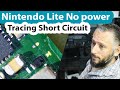 Nintendo Switch Lite No power, What is causing short circuit