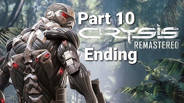 Crysis Remastered Walkthrough Part 10 Ending (PS4 Pro)