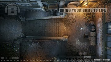 Widowhall Stairs 2 | Battlemap Demo | Beneos Animated Tabletop VTT Pen and Paper RPG Videos