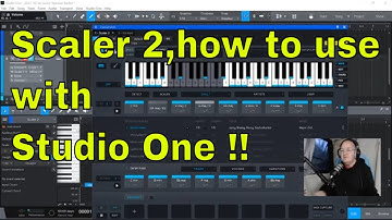 How to use Scaler 2 inside Studio One:  How to  setup   and route