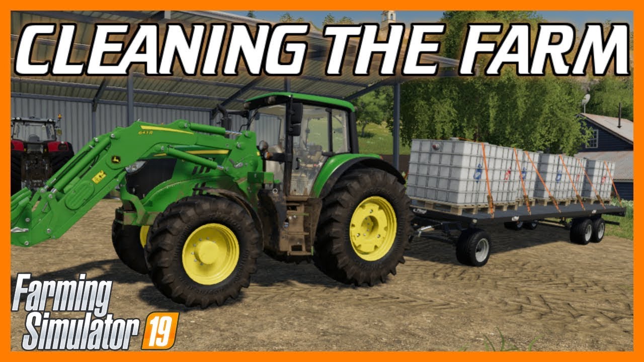 CLEANING UP THE FARMYARD! Ravenport E11 Let's Play FS19 YouTube
