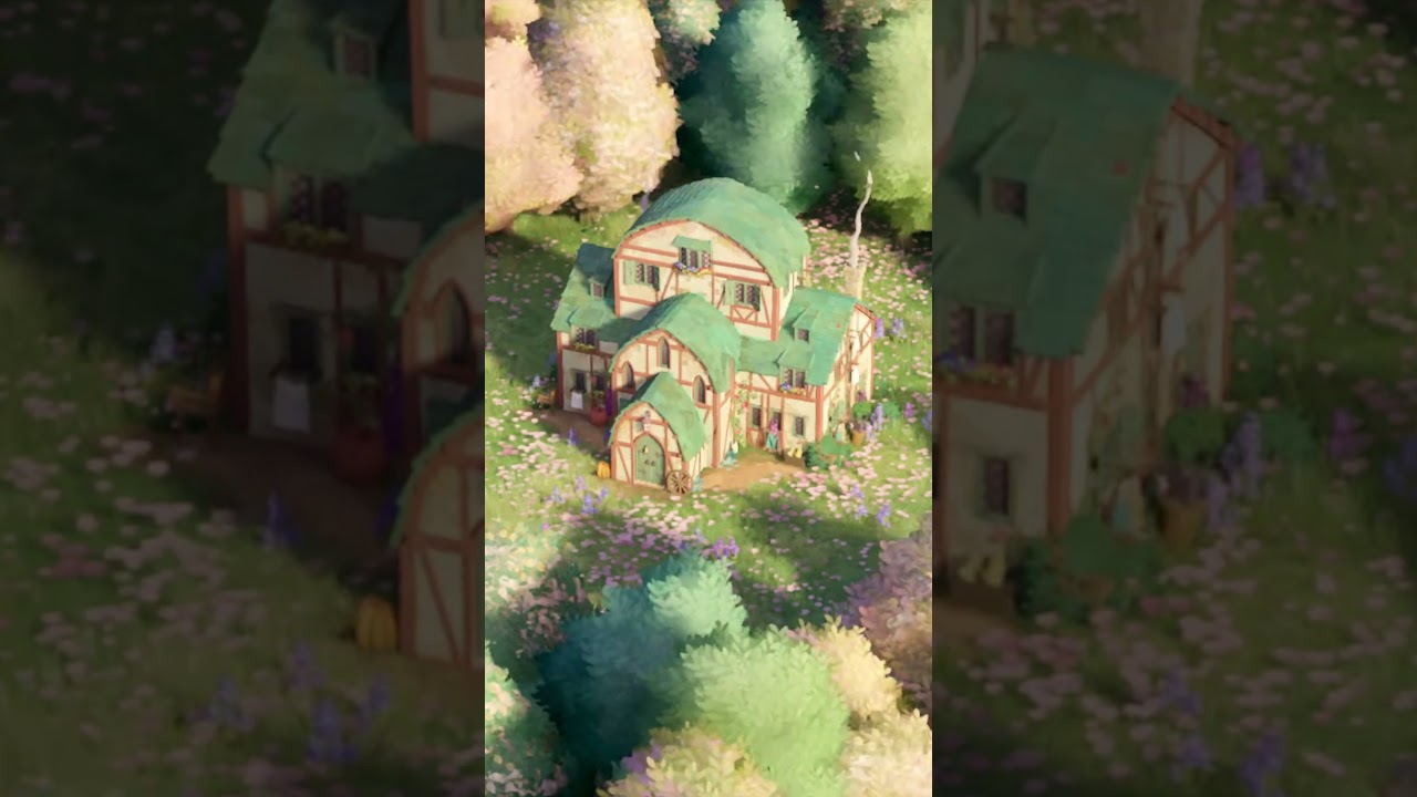 Tiny Glade Barn Timelapse 