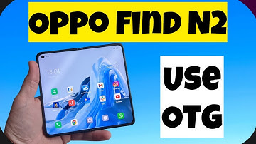 Oppo Find N2 How to Enable OTG || How to Use OTG or OTG pen drive