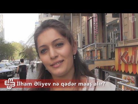 Sorğu - İlham Əliyev nə qədər maaş alır?