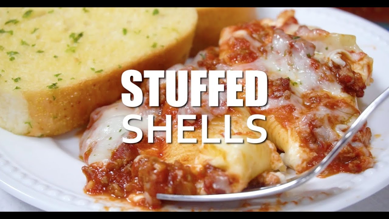 Easy Cheese Stuffed Shells Video The Country Cook