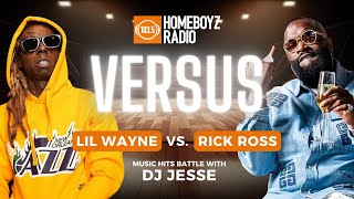 LIL WAYNE VS RICK ROSS - MUSIC HITS BATTLE WITH DJ JESSE
