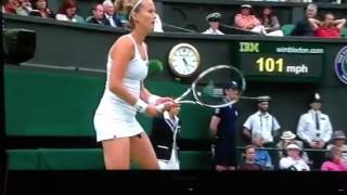 Wardrobe malfunction at Wimbledon, Johansson screenshot 3