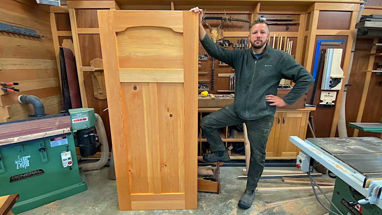 I Built A Solid Wood Door IN ONE DAY!! - YouTube