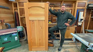 I Built A Solid Wood Door IN ONE DAY!!