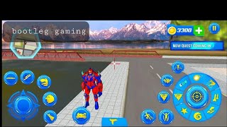 Limo Car Dino Robot Car Game - Android Gameplay screenshot 3