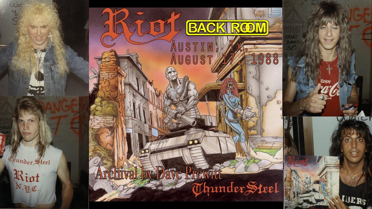 RIOT AUDIO ONLY Back Room, August 17, 1988 - YouTube
