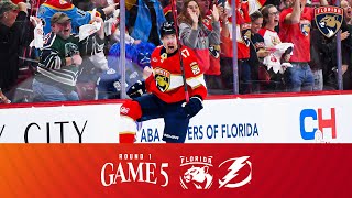 Panthers vs Lightning | Game 5 Highlights | 4.29.24