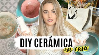 CERÁMICA EN CASA | Haz tu propia vajilla, decoración...