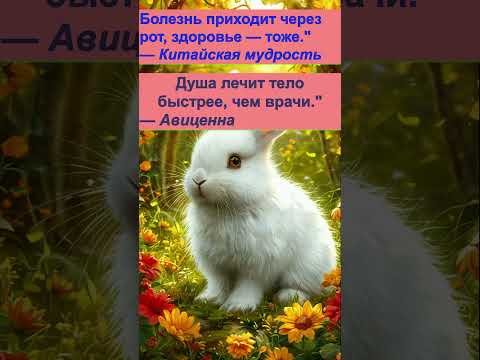 Пословицы про здоровье