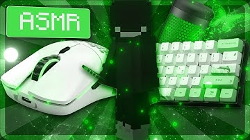 [360 FPS CLEAN RENDERS] Thocky Keyboard + Mouse ASMR Sounds | Hypixel Bedwars