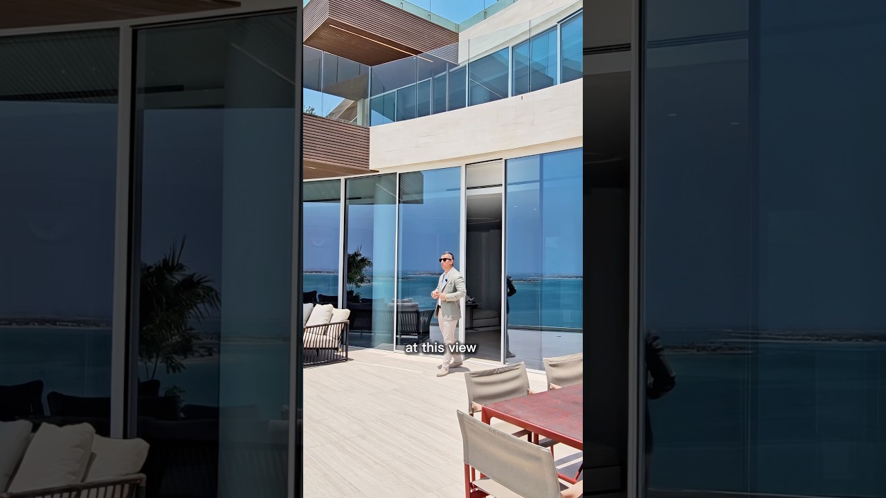 Full tour of this great mansion is on my channel - check attached link #realestate #dubai