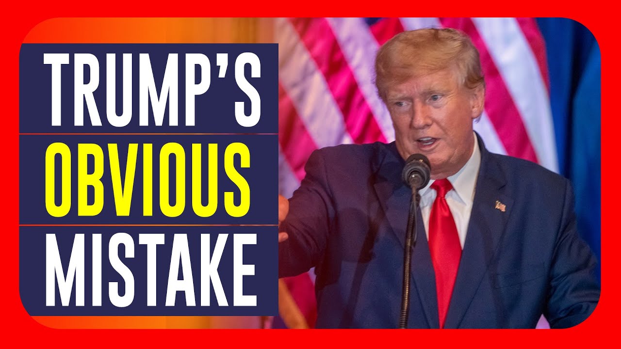 TRUMP’S OBVIOUS MISTAKE / DAVID BYLER - THE WASHINGTON POST / article opinion