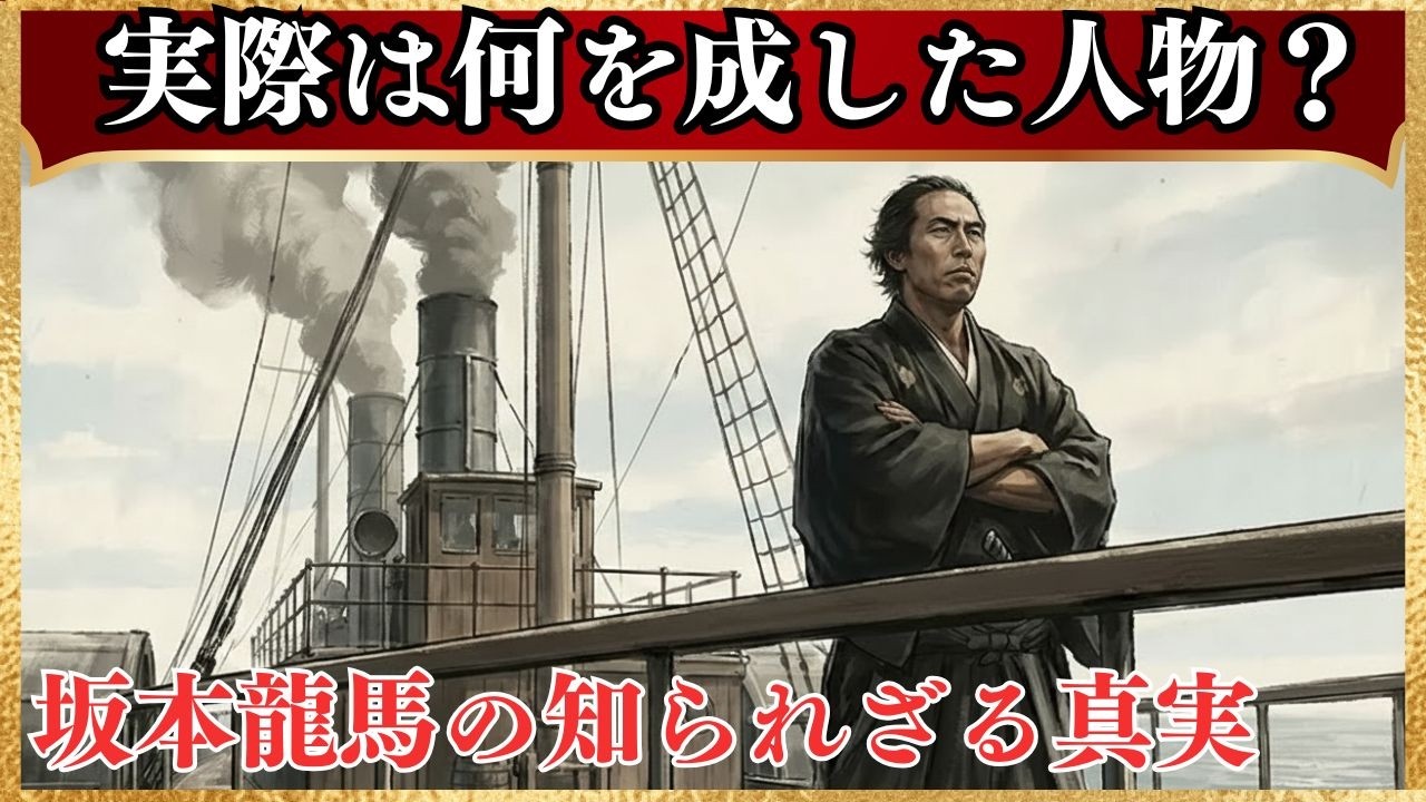 坂本龍馬は実際に何を成し遂げたのか？最新研究が明かす5つの真実【幕末史】【薩長同盟】【大政奉還】