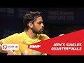 QF | MS | PARUPALLI Kashyap (IND) vs WANG Tzu Wei (TPE) | BWF 2019