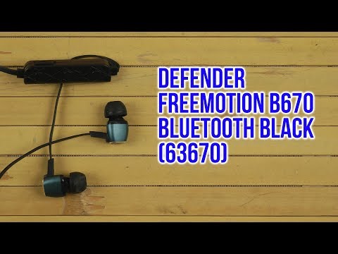 Defender - Бесправадная стэрэагарнітура FreeMotion B670