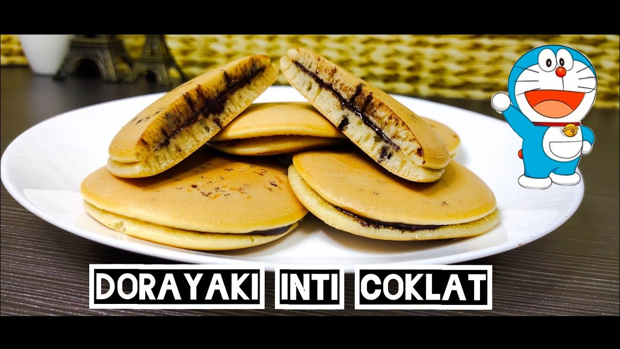 Dorayaki Inti Coklat Mesti Cuba Youtube