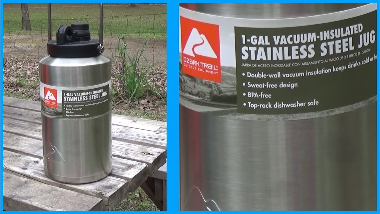 Ozark Trail 1/2 Gallon Double-wall Vacuum-sealed Stainless Steel