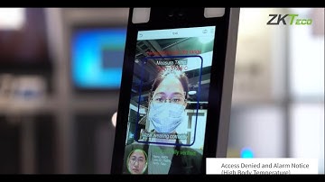 ZKTeco SpeedFace+ Temperature-Monitoring/Screening Solutions Webinar