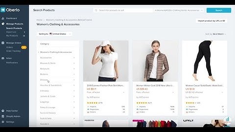 How To Import Products In Oberlo on Shopify Store