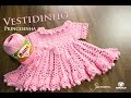 Vestidinho de Crochê Princesinha - Parte 2 - Anne - Professora Simone