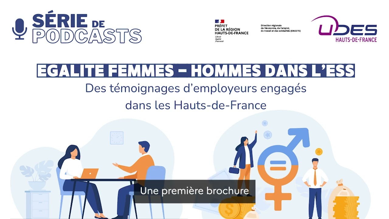 Podcast égalité F-H dans l’ESS. La masculinisation des métiers, témoignages de Babibulle et d’Elisfa