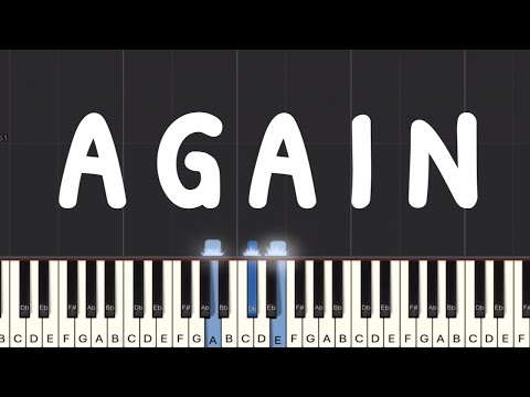 Lenny Kravitz Again Piano Tutorial Medium 