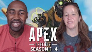 Non - Apex Legends Players React To Wild Frontier, Battle Charge Launch, Assmilation Trailers