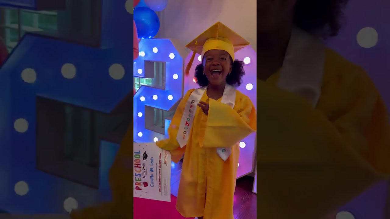 Our Little Preschool Graduate 